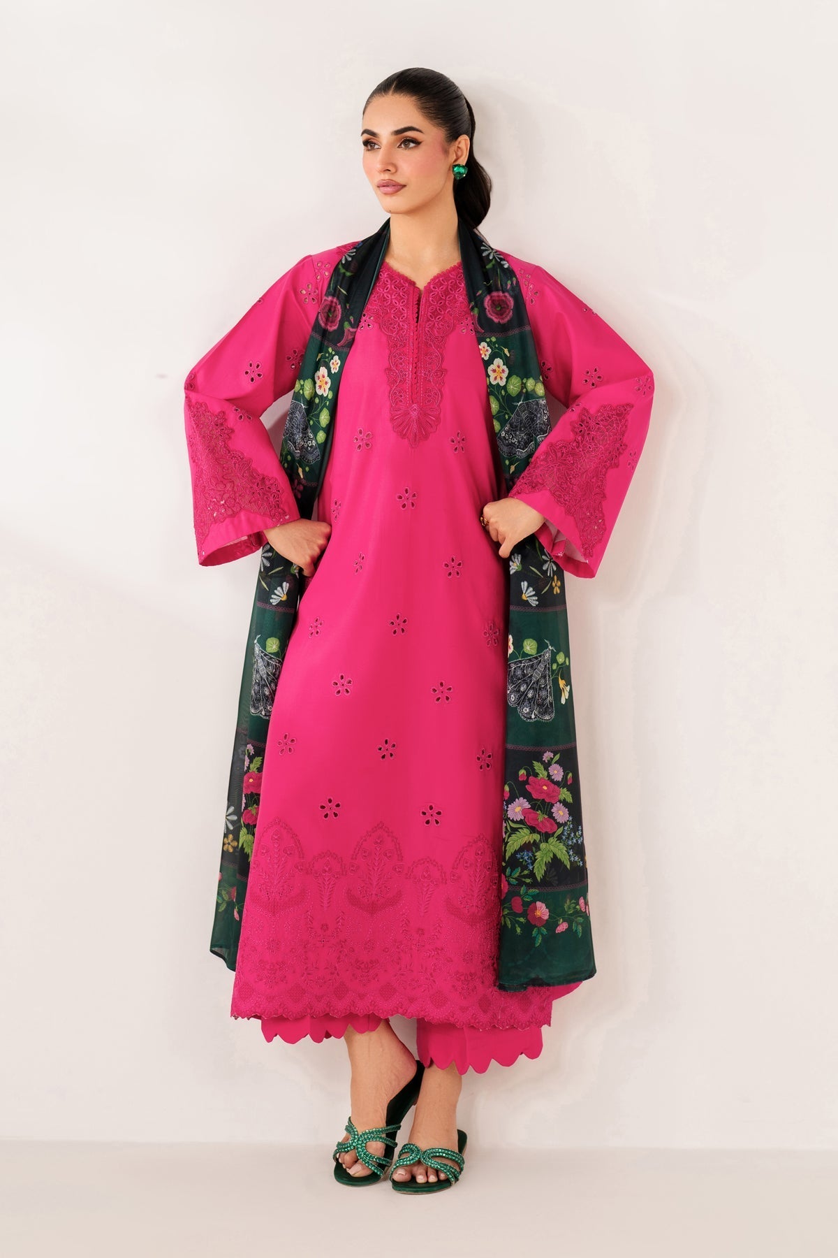 Xenia Formals | Lessence Summer 26 | CRIMZA - Formal Dress - available at Maria Faisal in UK and USA.