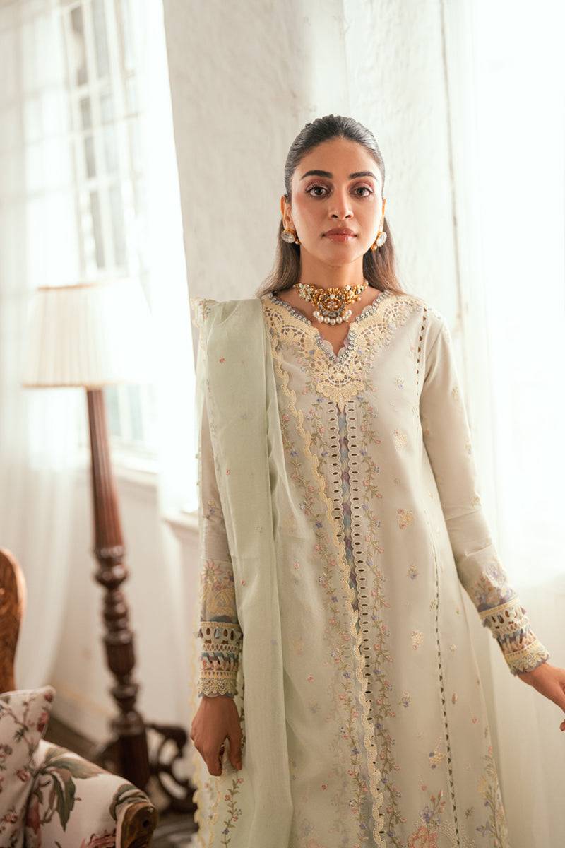 Qalamkar | Luxury Lawn Eid Edit | SB-08 Rimsha by Maria Faisal - Registered Vendor of : Qalamkar - type : Ladies Clothes - 100% original wedding dresses