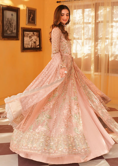 Mehak Yaqoob | Serene Vol 3 | Salmon Pink - Wedding Dress 