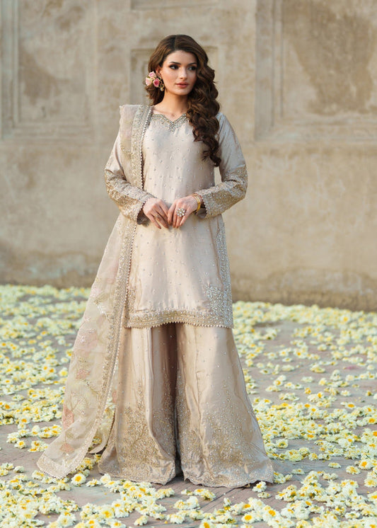 Haseens | Riwayat Luxe | Mahrani - Formal Dress - available at Maria Faisal in UK and USA.