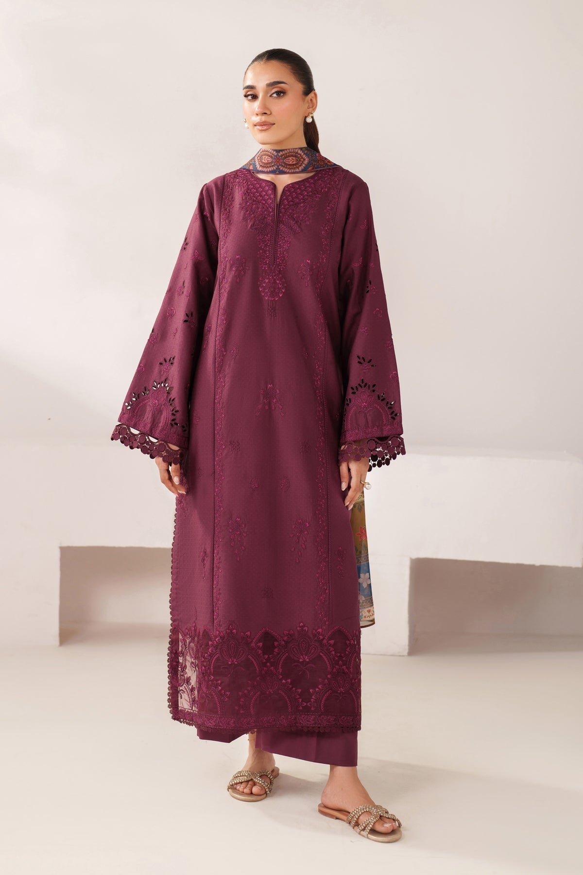 Xenia Formals | Lessence Summer 26 | NIHA - Formal Dress - available at Maria Faisal in UK and USA.