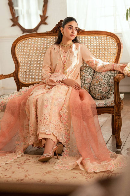 Qalamkar | Luxury Lawn Eid Edit | SB-07 Zoya by Maria Faisal - Registered Vendor of : Qalamkar - type : Ladies Clothes - 100% original wedding dresses