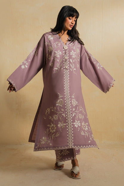 Elan | Indigene Pret | NOORE (ERW-21577) - Luxury Dress - available at Maria Faisal in UK and USA.