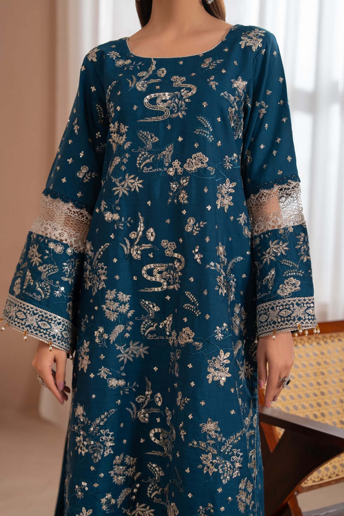 Xenia Formals | Zaeva Formals | SAZIL - Formal Dress - available at Maria Faisal in UK and USA.