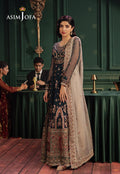 Asim Jofa | Premium Festive | AJPF-39 - Designer Dress with Intricate embroidery and embellishments. Shop elegent wedding dress at Maria Faisal.
