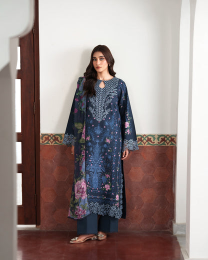 Neeshay | Summer Lines | NOIRELLE - Luxury Dress - available at Maria Faisal in UK and USA.