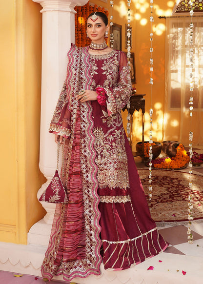Mehak Yaqoob | Serene Vol 3 | Jazzberry - Wedding Dress 