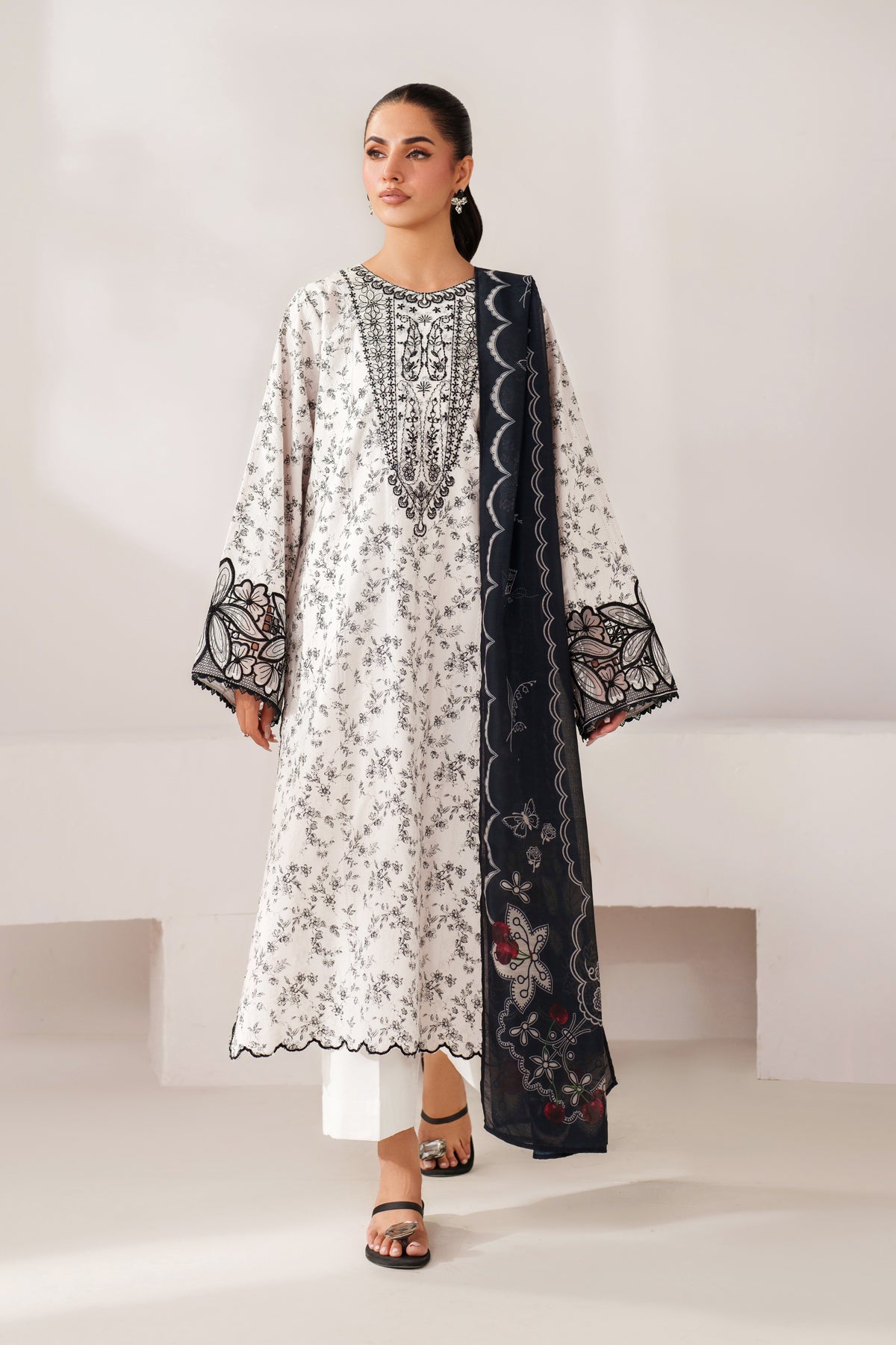 Xenia Formals | Lessence Summer 26 | TIA - Formal Dress - available at Maria Faisal in UK and USA.