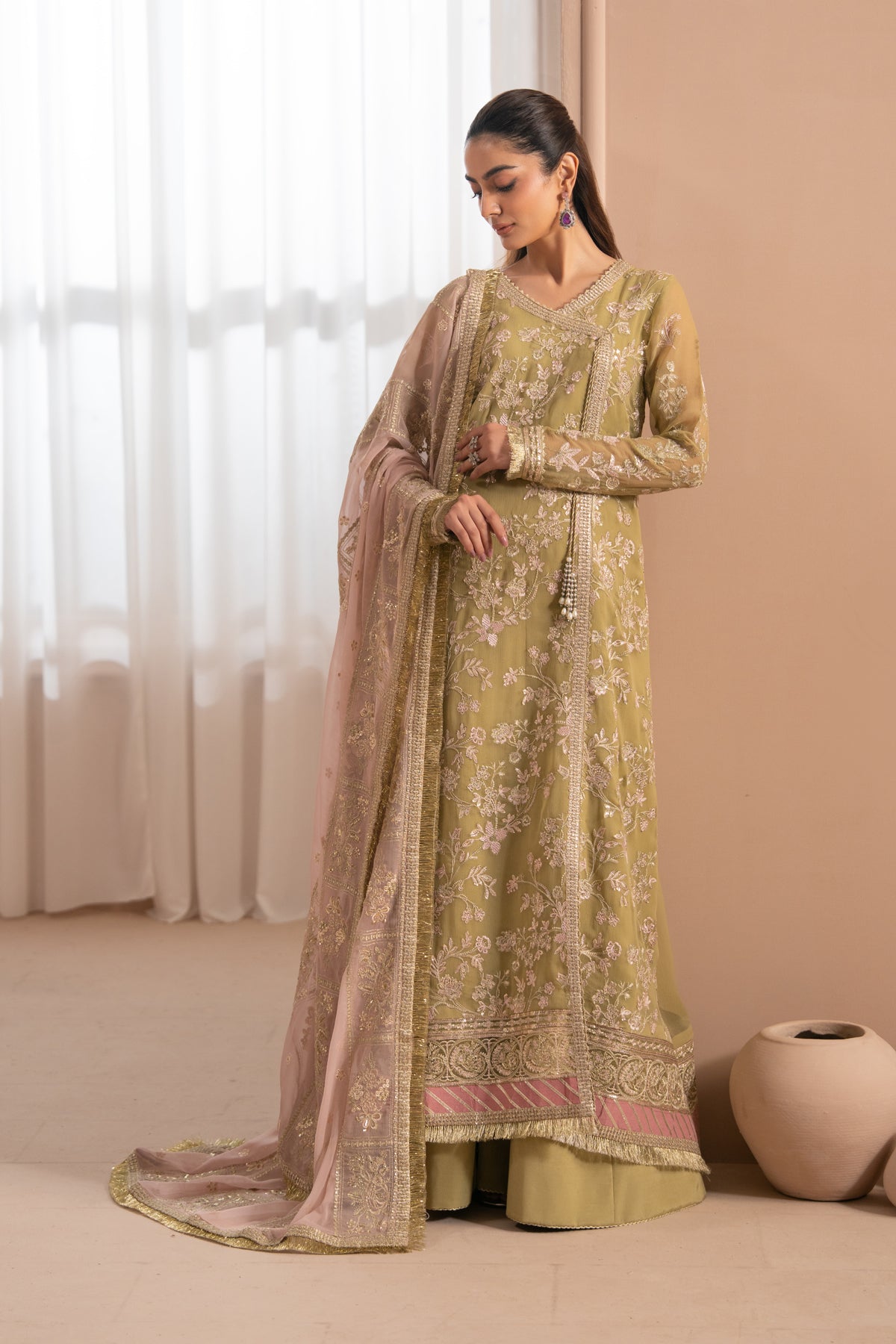 Xenia Formals | Zaeva Formals | NIVVI - Formal Dress - available at Maria Faisal in UK and USA.