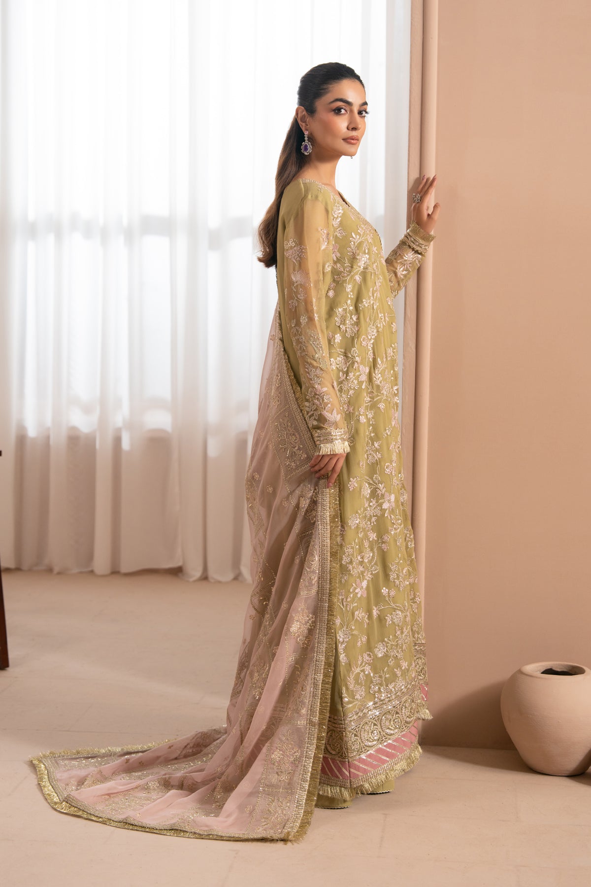 Xenia Formals | Zaeva Formals | NIVVI - Formal Dress - available at Maria Faisal in UK and USA.