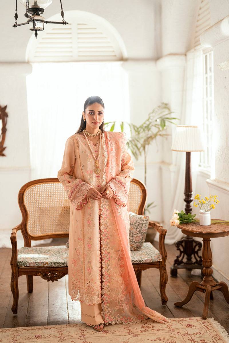 Qalamkar | Luxury Lawn Eid Edit | SB-07 Zoya by Maria Faisal - Registered Vendor of : Qalamkar - type : Ladies Clothes - 100% original wedding dresses