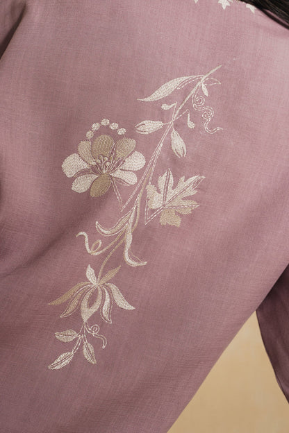 Elan | Indigene Pret | NOORE (ERW-21577) - Luxury Dress - available at Maria Faisal in UK and USA.