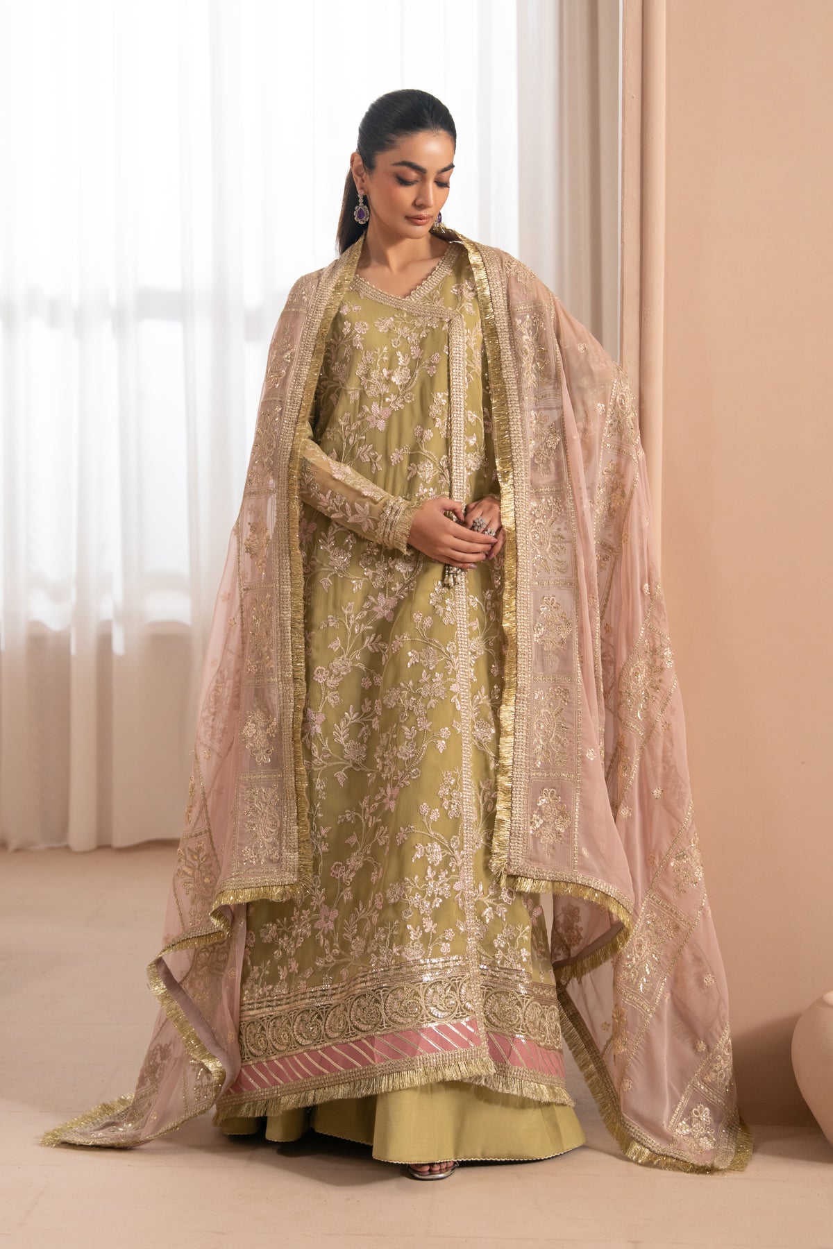 Xenia Formals | Zaeva Formals | NIVVI - Formal Dress - available at Maria Faisal in UK and USA.
