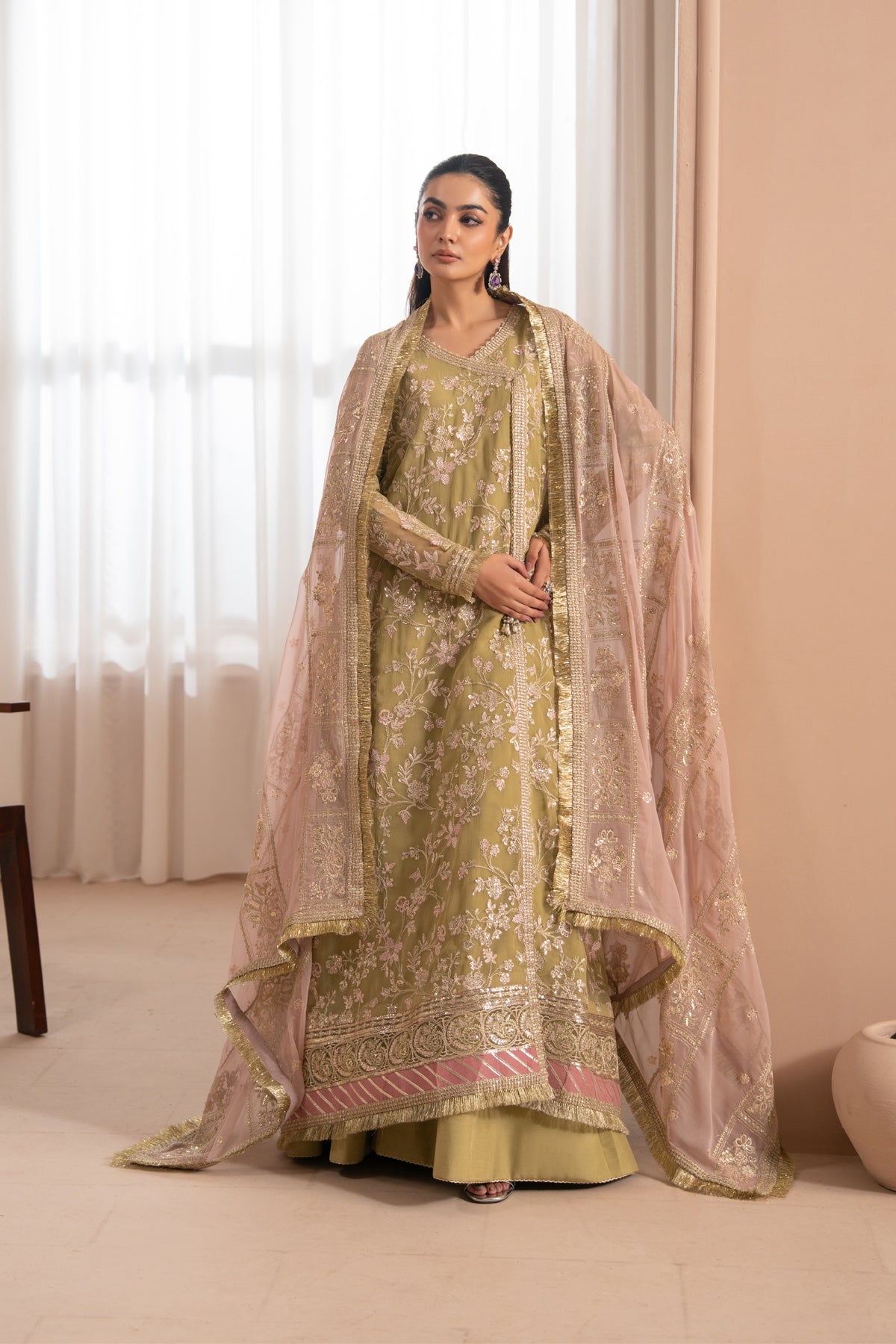 Xenia Formals | Zaeva Formals | NIVVI - Formal Dress - available at Maria Faisal in UK and USA.