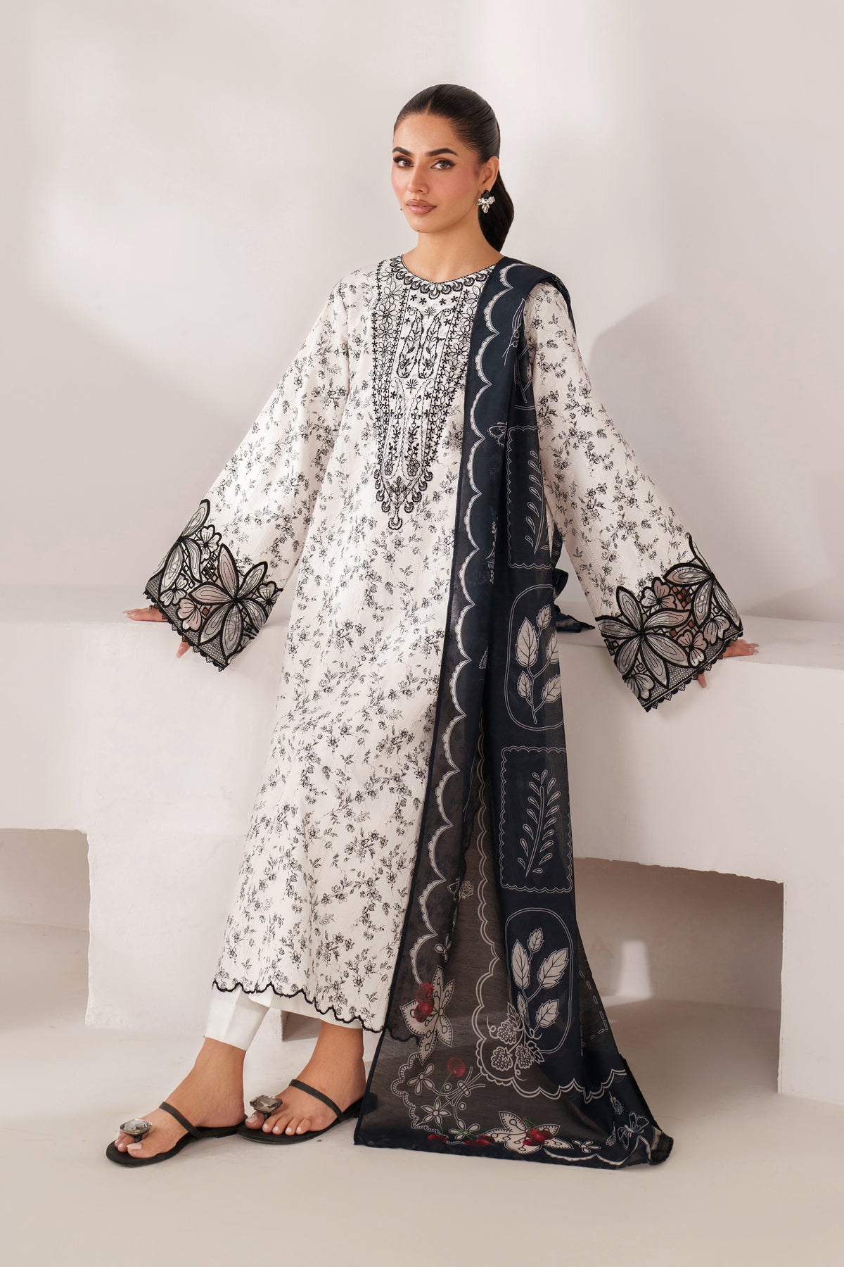 Xenia Formals | Lessence Summer 26 | TIA - Formal Dress - available at Maria Faisal in UK and USA.