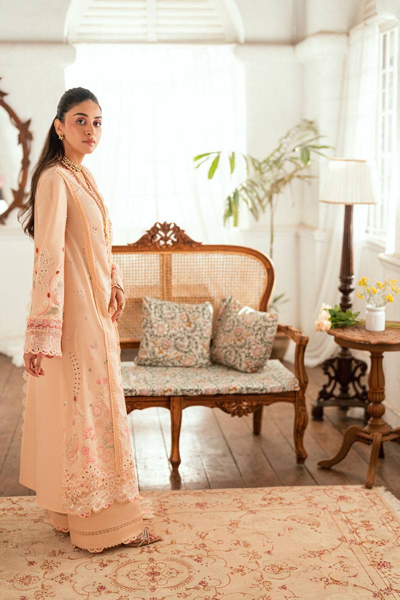 Qalamkar | Luxury Lawn Eid Edit | SB-07 Zoya by Maria Faisal - Registered Vendor of : Qalamkar - type : Ladies Clothes - 100% original wedding dresses