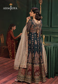 Asim Jofa | Premium Festive | AJPF-39 - Designer Dress with Intricate embroidery and embellishments. Shop elegent wedding dress at Maria Faisal.