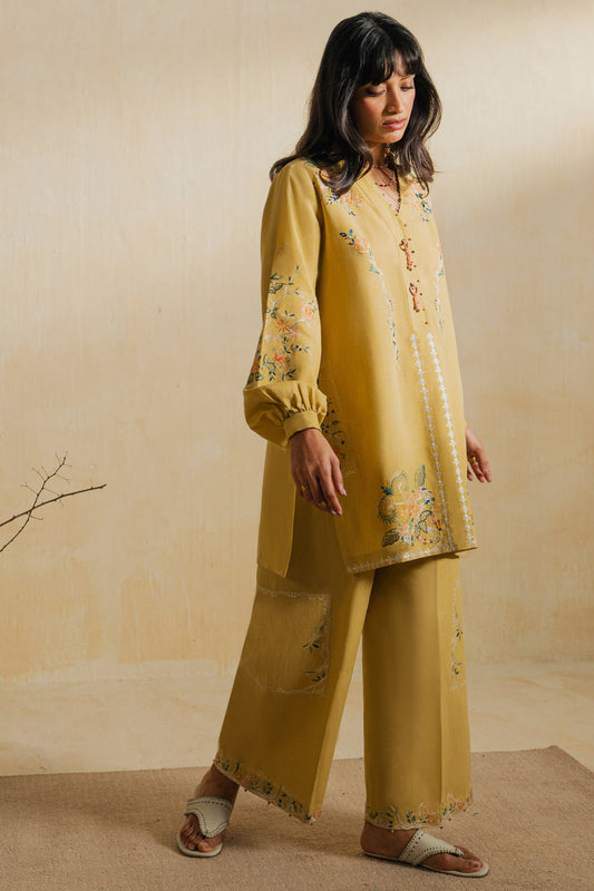 Elan | Indigene Pret |AYLA (ERW-21574) - Luxury Dress - available at Maria Faisal in UK and USA.