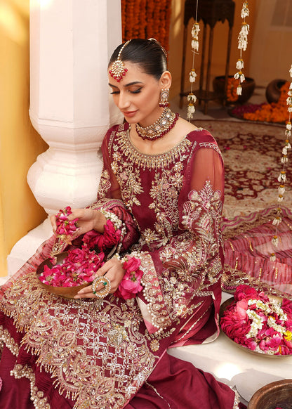 Mehak Yaqoob | Serene Vol 3 | Jazzberry - Wedding Dress 