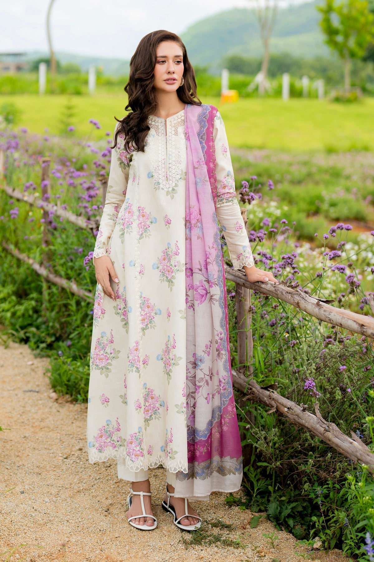 Xenia Formals | Sun Seeking | ARLES - Formal Dress - available at Maria Faisal in UK and USA.
