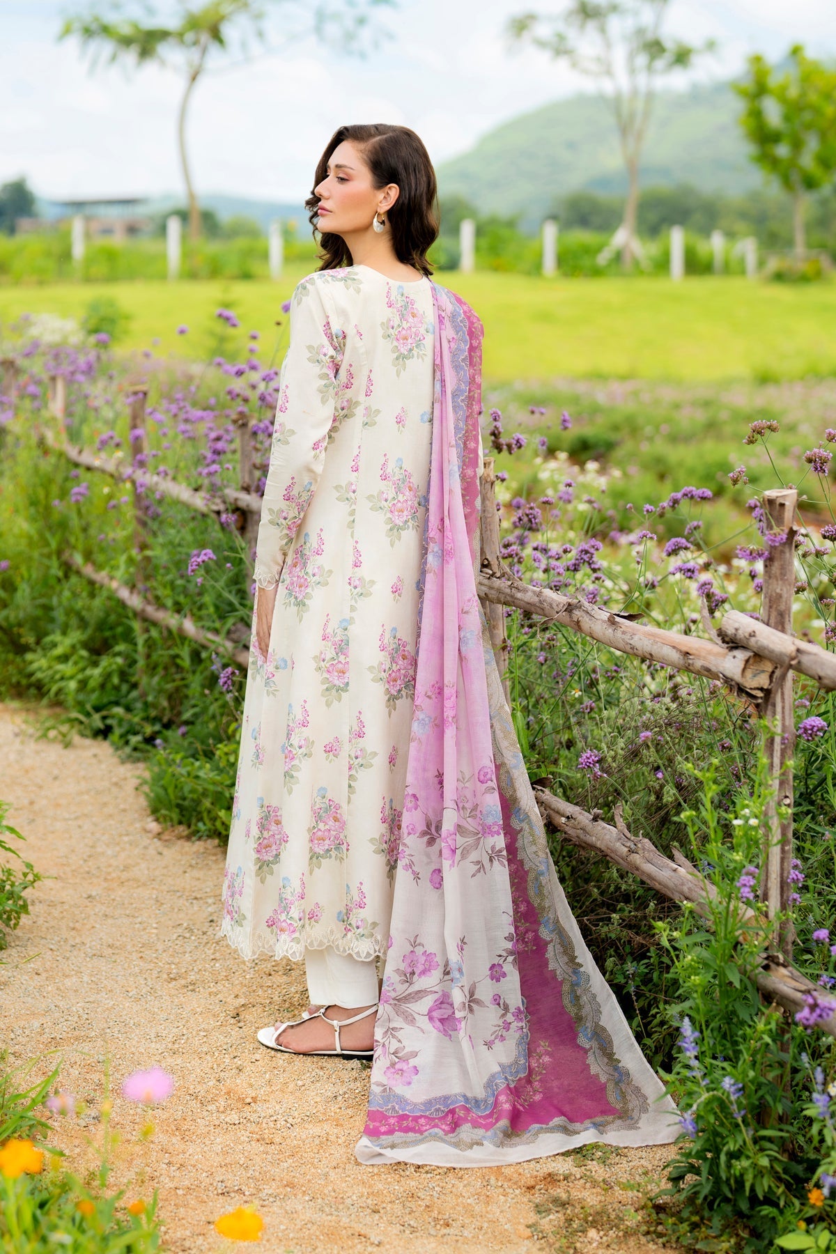 Xenia Formals | Sun Seeking | ARLES - Formal Dress - available at Maria Faisal in UK and USA.
