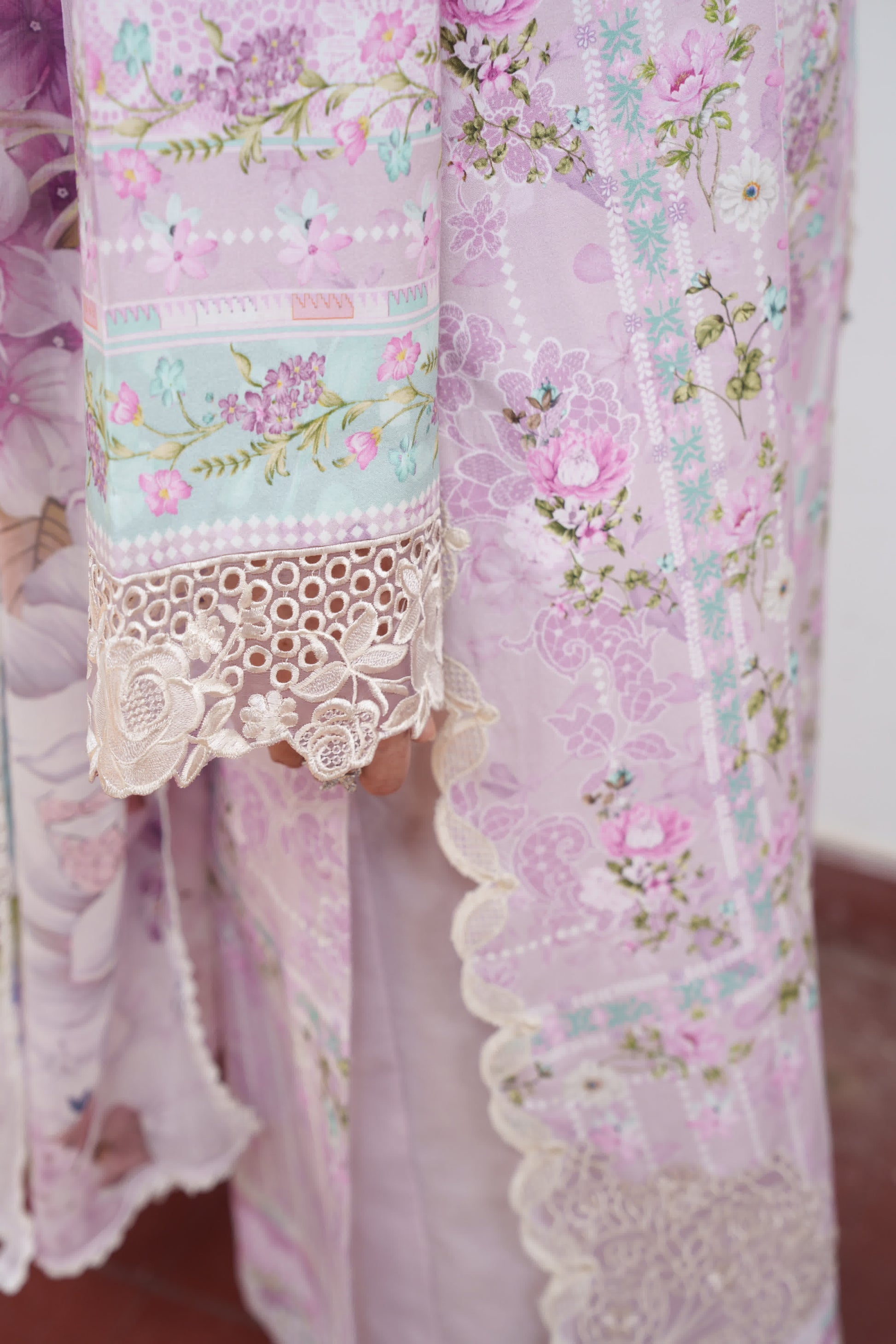 Neeshay | Summer Lines | LILEA - Luxury Dress - available at Maria Faisal in UK and USA.