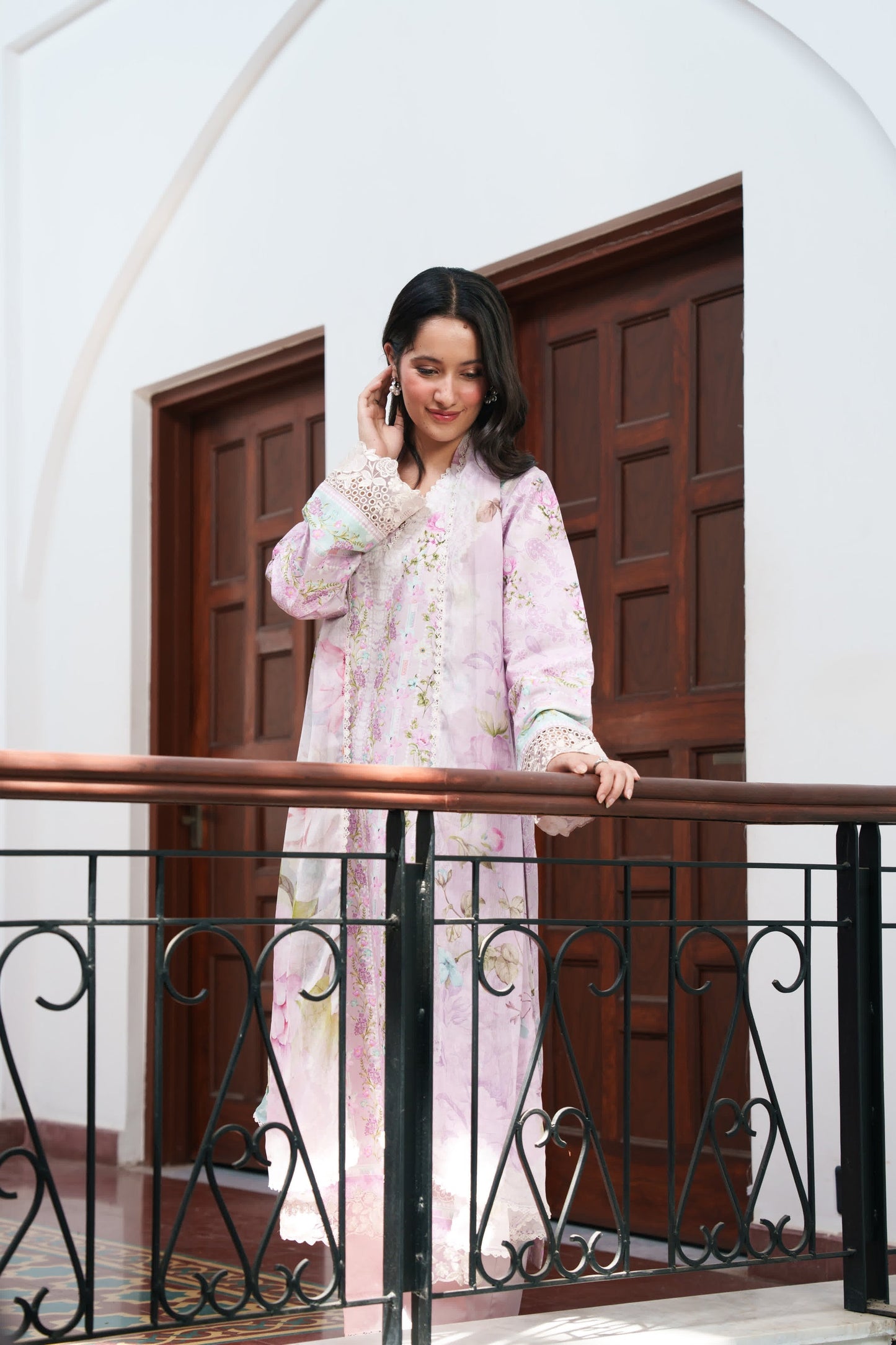 Neeshay | Summer Lines | LILEA - Luxury Dress - available at Maria Faisal in UK and USA.