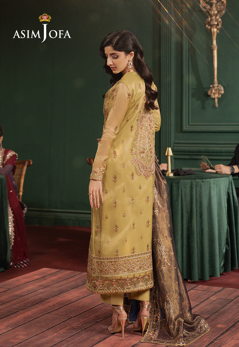 Asim Jofa | Premium Festive | AJPF-26 - Designer Dress with Intricate embroidery and embellishments. Shop elegent wedding dress at Maria Faisal.