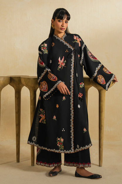 Elan | Indigene Pret |LAYL (ERW-21578) - Luxury Dress - available at Maria Faisal in UK and USA.