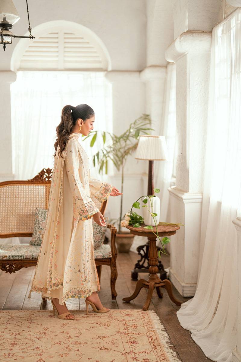 Qalamkar | Luxury Lawn Eid Edit | SB-01 Rina by Maria Faisal - Registered Vendor of : Qalamkar - type : Ladies Clothes - 100% original wedding dresses