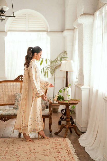 Qalamkar | Luxury Lawn Eid Edit | SB-01 Rina by Maria Faisal - Registered Vendor of : Qalamkar - type : Ladies Clothes - 100% original wedding dresses