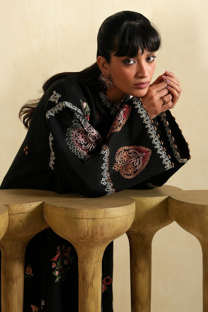 Elan | Indigene Pret |LAYL (ERW-21578) - Luxury Dress - available at Maria Faisal in UK and USA.