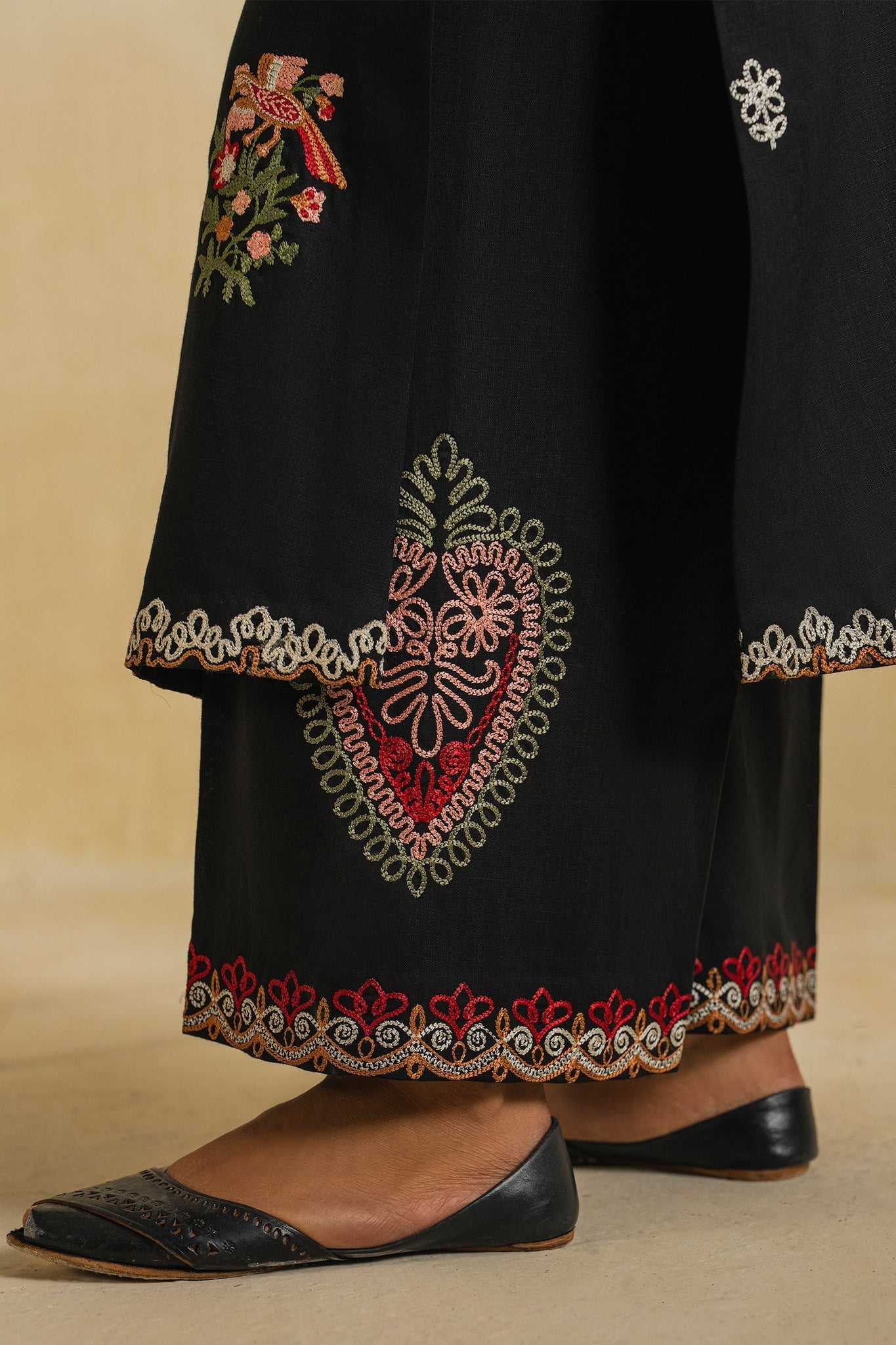 Elan | Indigene Pret |LAYL (ERW-21578) - Luxury Dress - available at Maria Faisal in UK and USA.