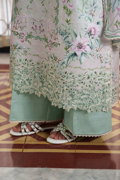 Neeshay | Summer Lines | AVELINE - Luxury Dress - available at Maria Faisal in UK and USA.