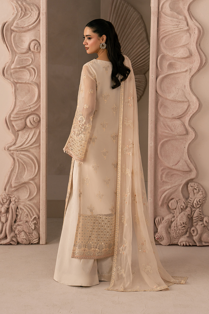 Lavish Premium | Izhare Muhabbat | WHITE ROSE - Formal Dress - available at Maria Faisal in UK and USA.