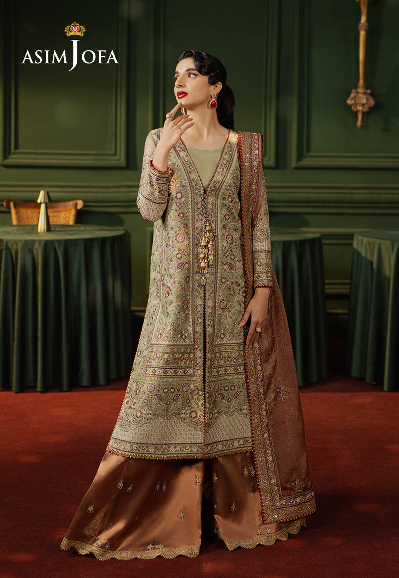 Asim Jofa | Premium Festive | AJPF-35 by Maria Faisal - Registered Vendor of : Asim Jofa - type : Ladies Clothes - 100% original wedding dresses