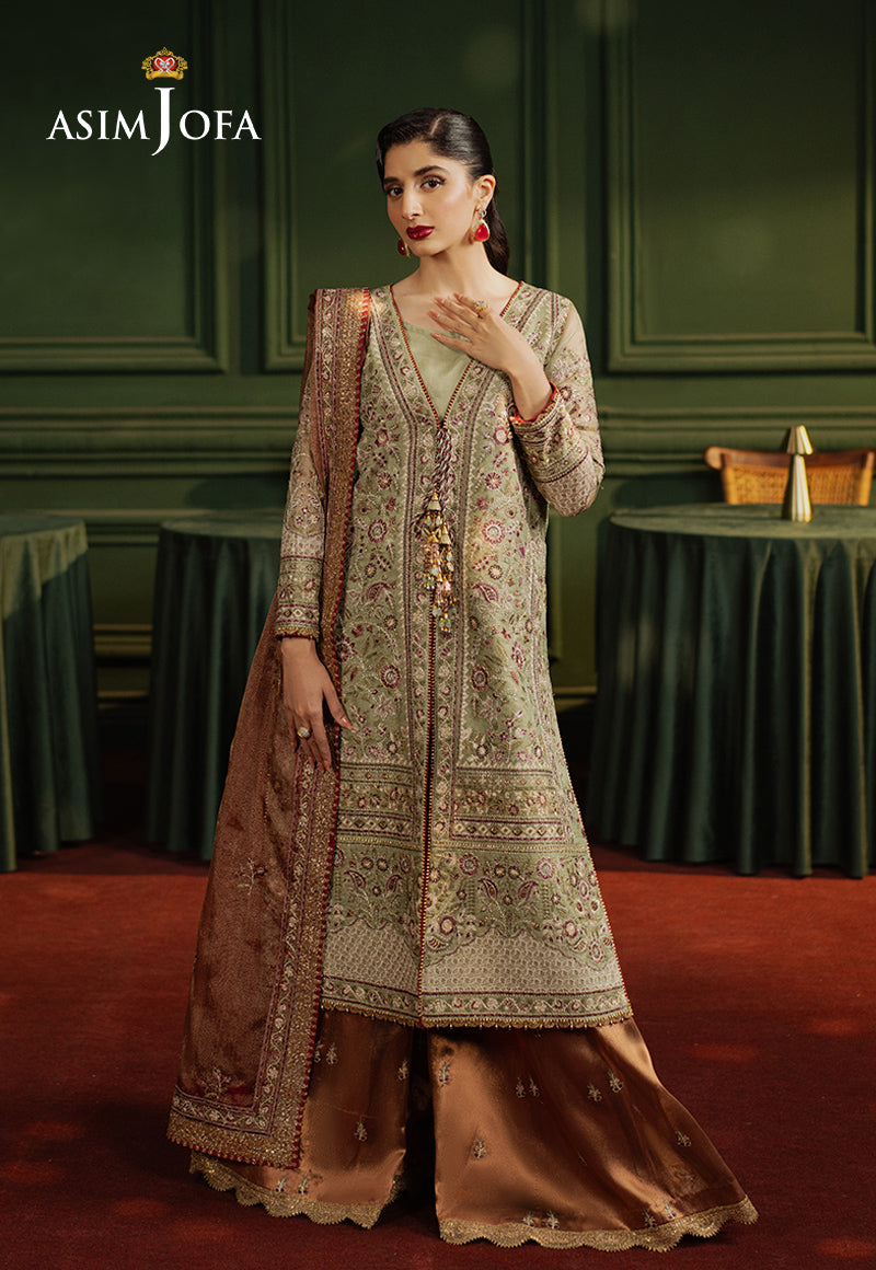 Asim Jofa | Premium Festive | AJPF-35 by Maria Faisal - Registered Vendor of : Asim Jofa - type : Ladies Clothes - 100% original wedding dresses