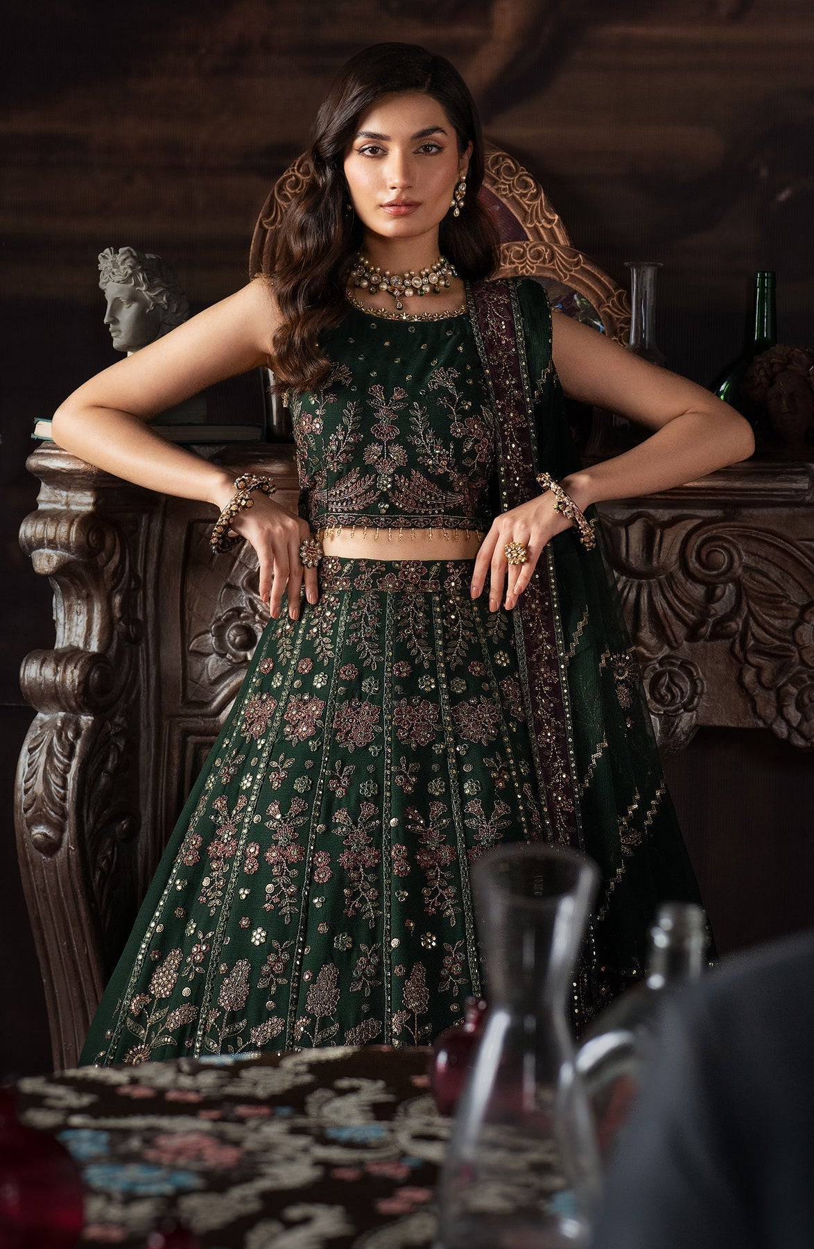 Zarif | Rouge Formals | ZRW 01 ELIZABETH - Wedding Dress - Maria Faisal