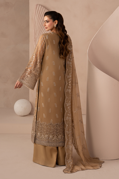 Lavish Premium | Izhare Muhabbat | Golden Charm - Formal Dress - available at Maria Faisal in UK and USA.