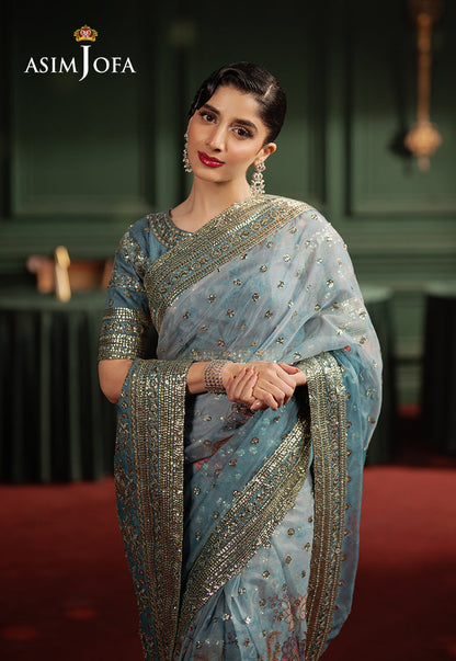 Asim Jofa | Premium Festive | AJPF-27 by Maria Faisal - Registered Vendor of : Asim Jofa - type : Ladies Clothes - 100% original wedding dresses