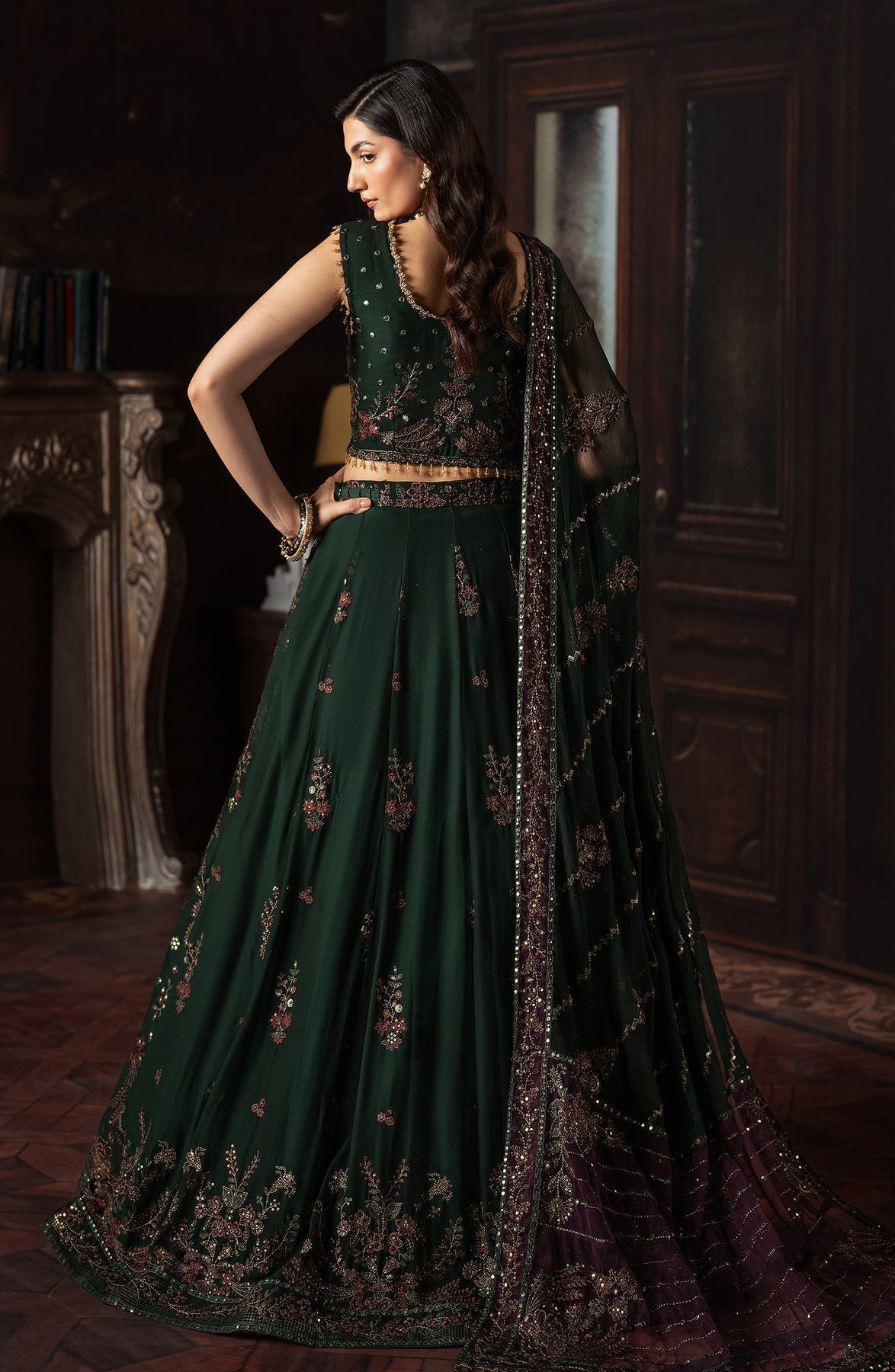 Zarif | Rouge Formals | ZRW 01 ELIZABETH - Wedding Dress - Maria Faisal