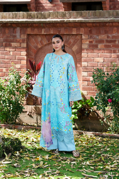 Neeshay | Summer Lines | CELESTIA - Luxury Dress - available at Maria Faisal in UK and USA.