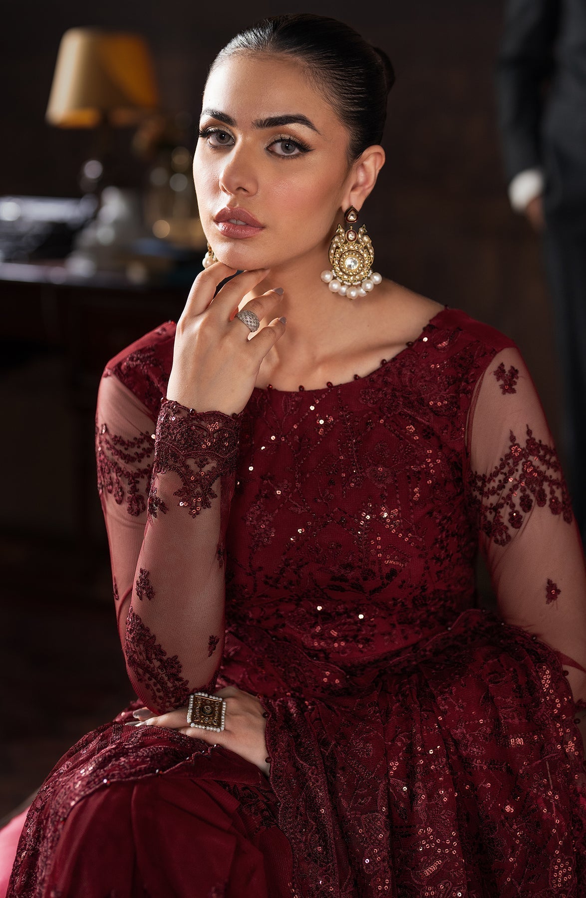 Zarif | Rouge Formals | ZRW 02 MABEL - Wedding Dress - Maria Faisal