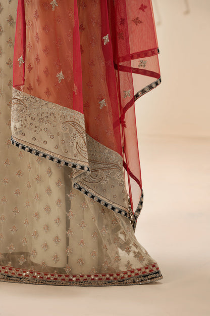 Zarif | Riwayat Formals | SANDALI - Formal Dress - available at Maria Faisal in UK and USA.