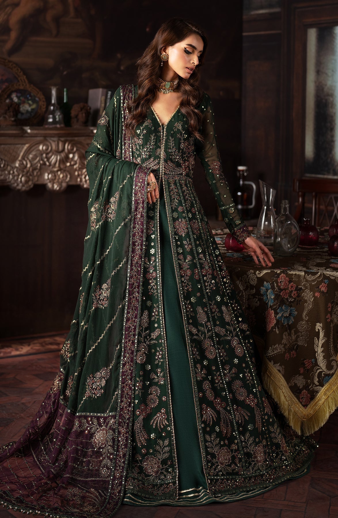 Zarif | Rouge Formals | ZRW 01 ELIZABETH - Wedding Dress - Maria Faisal