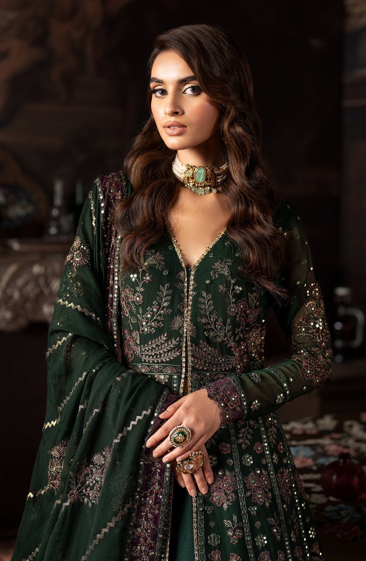 Zarif | Rouge Formals | ZRW 01 ELIZABETH - Wedding Dress - Maria Faisal