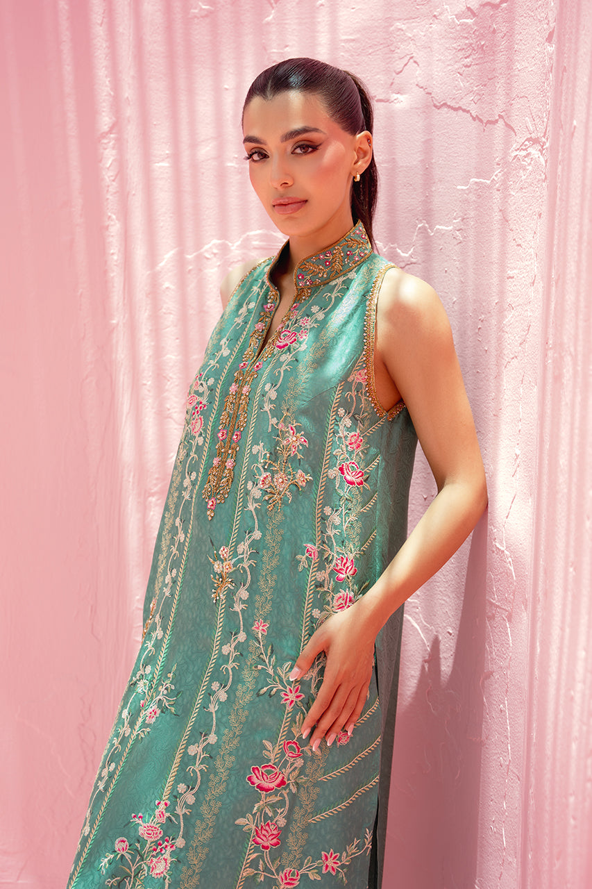 Sania Maskatiya | Summer Festive 26 | Jana - Luxury Dress - available at Maria Faisal in UK and USA.