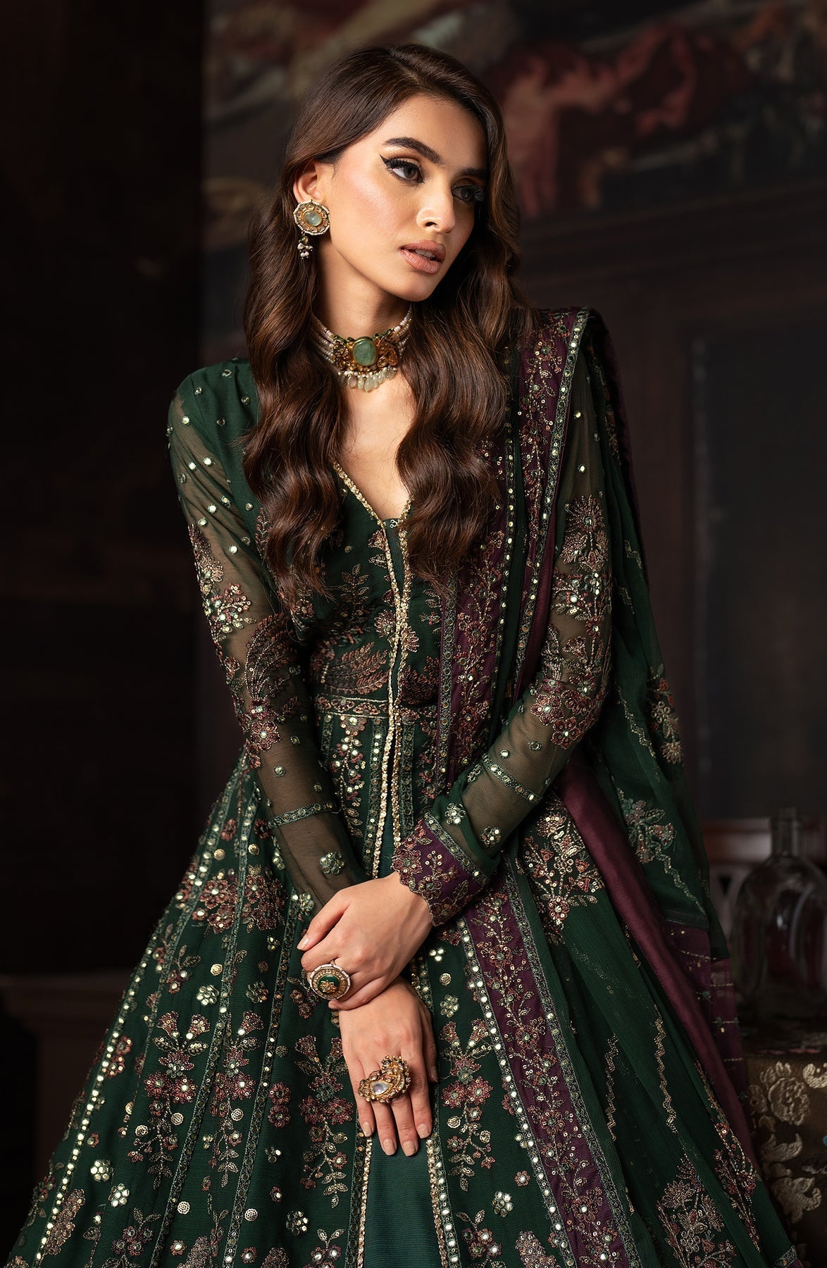 Zarif | Rouge Formals | ZRW 01 ELIZABETH - Wedding Dress - Maria Faisal