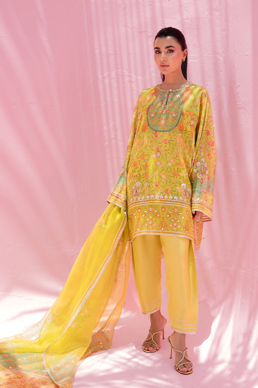 Sania Maskatiya | Eid ul Adha Edit | Esme (B) - Luxury Dress - available at Maria Faisal in UK and USA.