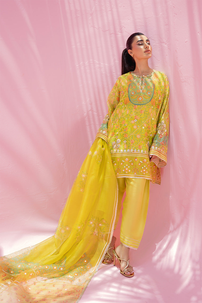 Sania Maskatiya | Eid ul Adha Edit | Esme (B) - Luxury Dress - available at Maria Faisal in UK and USA.